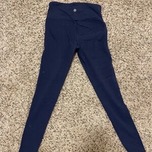 Blue Athleta long leggings